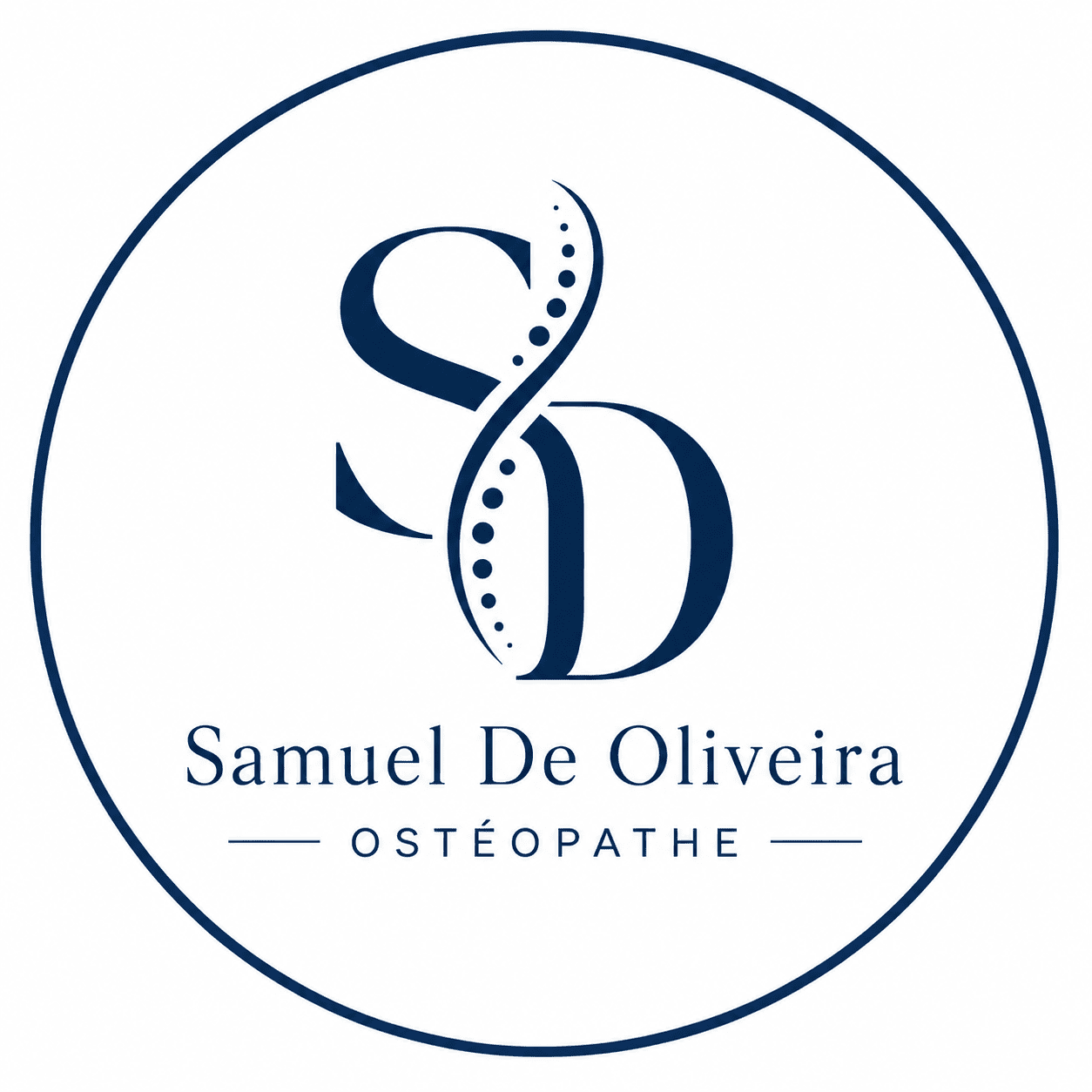 Samuel logo Osteo Bourges Samuel de Oliveira Osteopathe Bourges